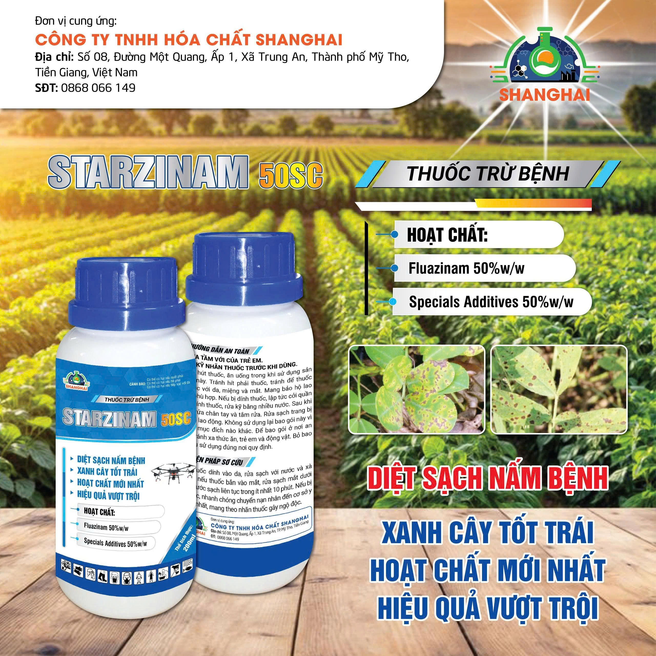 STARZINAM 50SC (Fluazinam 500g/l)