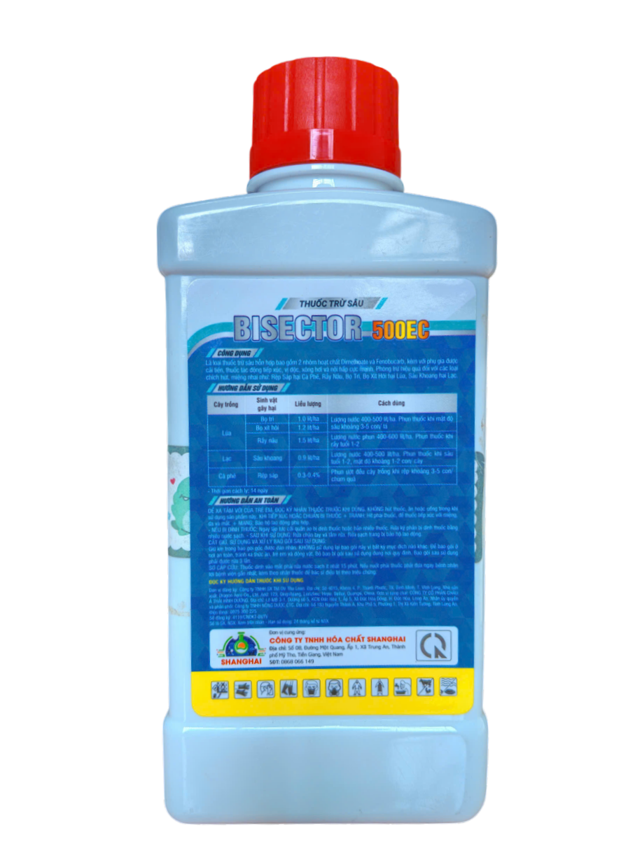 BISECTOR 500EC (Dimethoat 400g/l + Fenobucard 100g/l) - Ảnh 2
