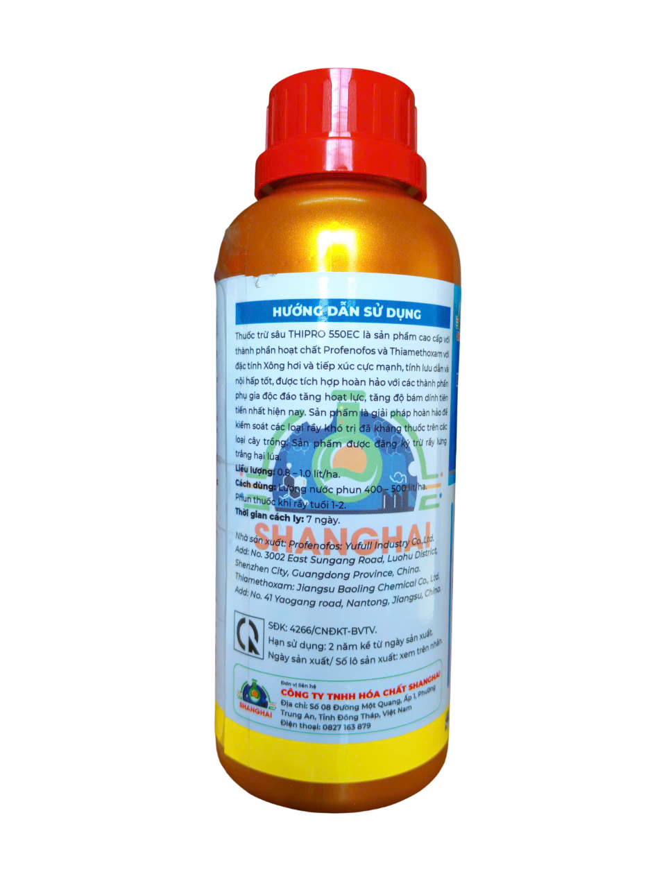 THIPRO 550EC (Profenofos 450g/l + Thiamethoxam 100g/l) - Ảnh 4