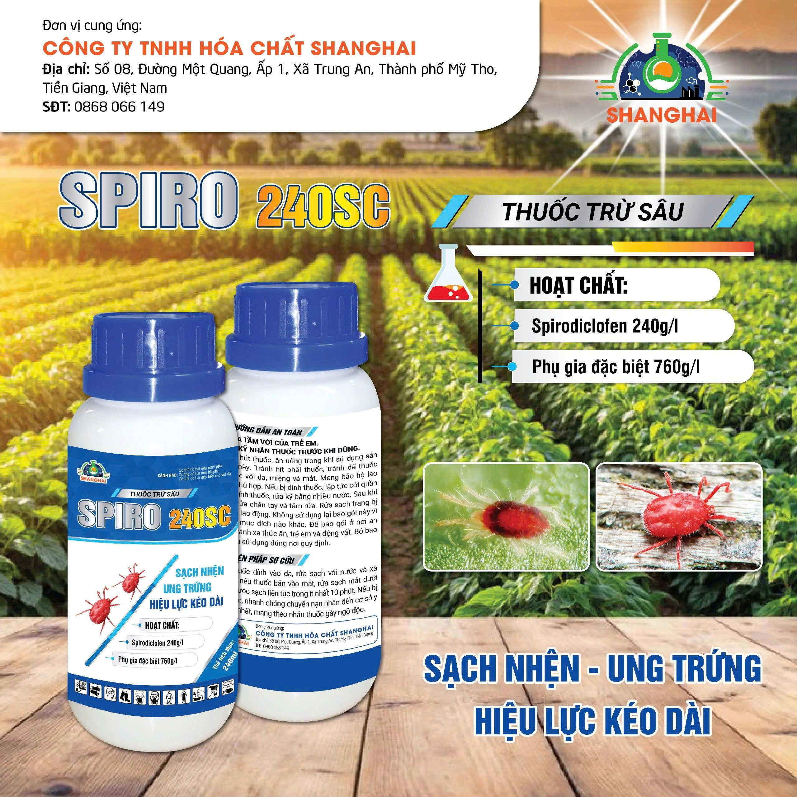 SPIRO 240SC  (Spirodiclofen 240g/l)