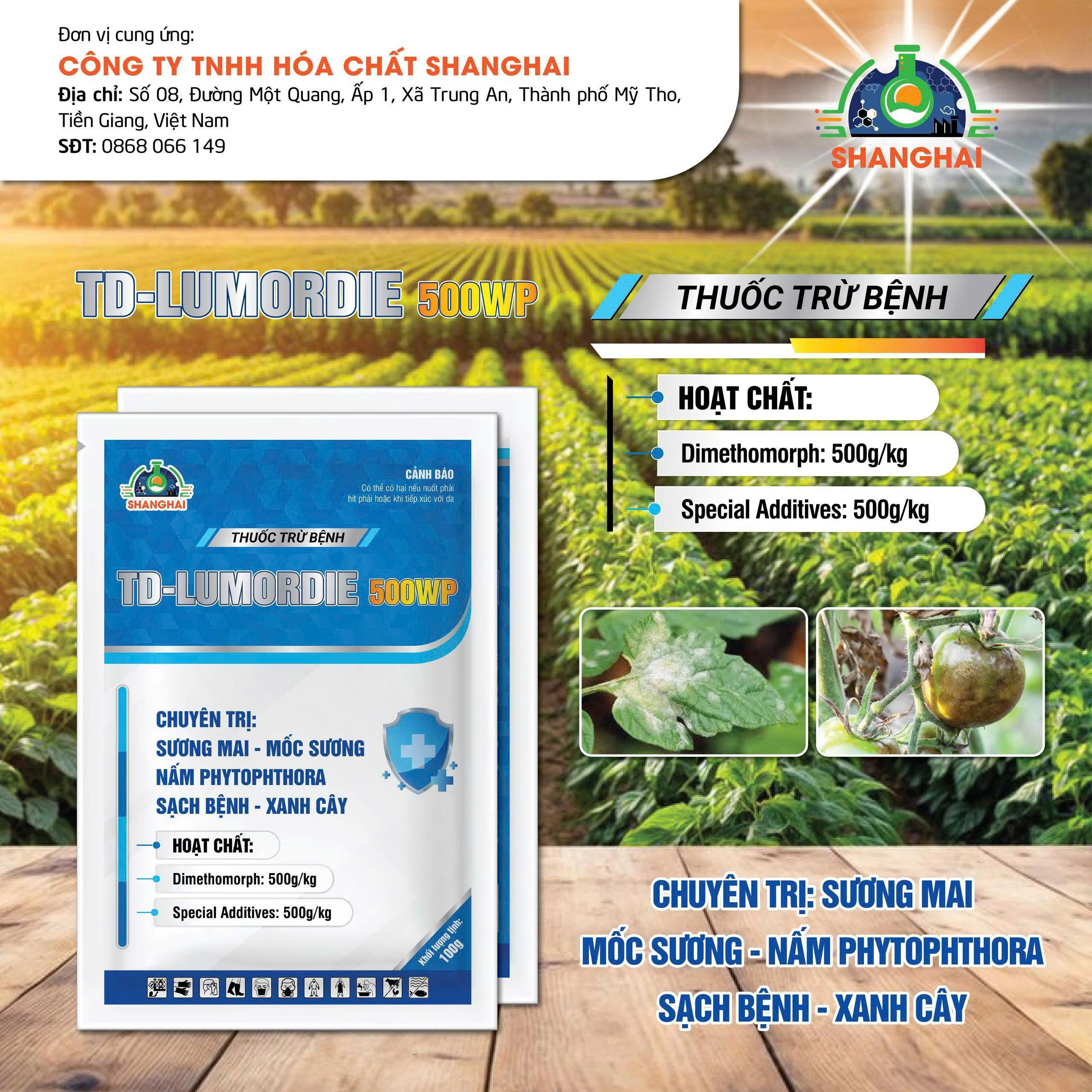 TD - LUMORDIE 500WP (Dimethomorph 500g/kg)